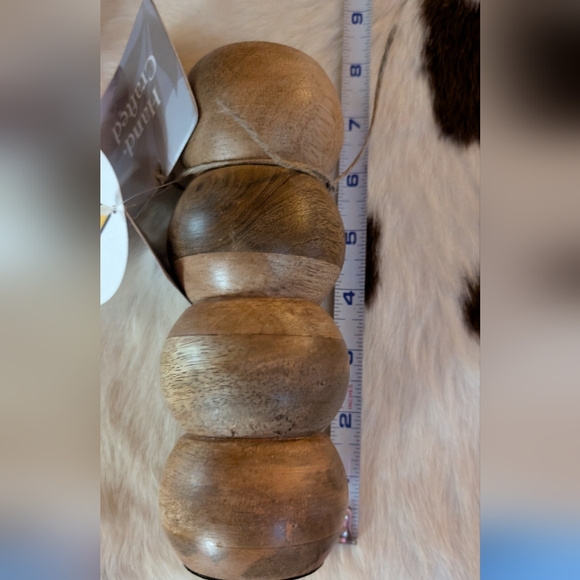 🆕 Solid Wood Candlestick Holder 🕯️🕯️ - Picture 7 of 7